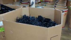 A Background of Gaylord boxes